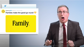 John Oliver Accepts Cheerios Counter-Challenge – But With a Sick Twist