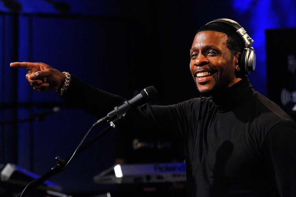 Keith Sweat Performs At The SiriusXM Studios In Washington DC