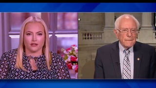 ‘The View’: Bernie Sanders Pushes Back After Meghan McCain Calls Him ‘Godfather of the Squad’ (Video)