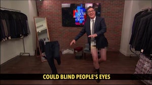 Stephen Colbert Singing Dancing Pants