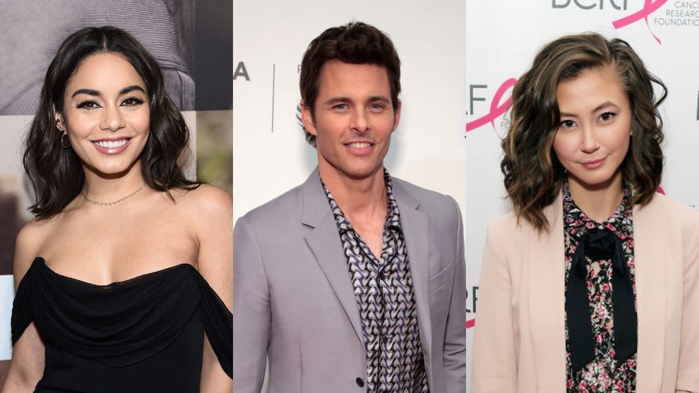Vanessa Hudgens, James Marsden and Kimiko Glenn