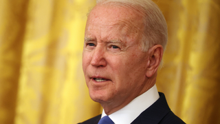 Biden Explains His Raspy Voice: I Caught Cold From a Grandson ‘Who Likes to Kiss His Pop’