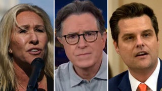 Colbert Skewers ‘Creme Dela Crazy’ Marjorie Taylor Greene and Matt Gaetz for Wanting Role in Capitol Riot Probe (Video)