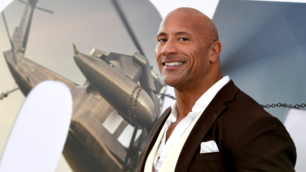 dwayne johnson Red Notice