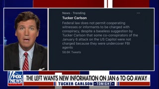 Tucker Carlson Claims Twitter Proved His Point in a Warning Flag on His Post: ‘They Are Morons!’ (Video)