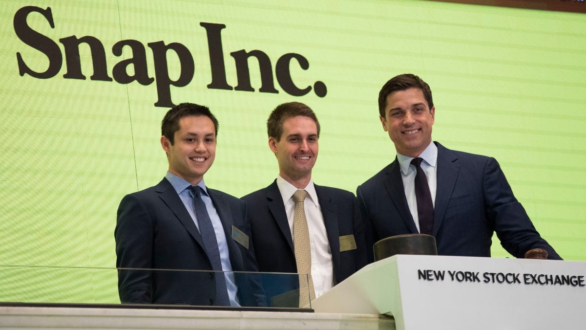 Bobby Murphy Evan Spiegel