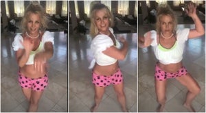 Britney Spears dancing tiktok