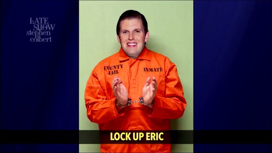 Colbert Trump Organization Indicted