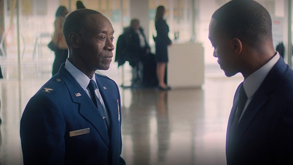 Don Cheadle Falcon and the Winter Soldier