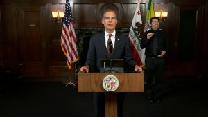 Eric Garcetti Vaccine Test Mandate City of Los Angeles