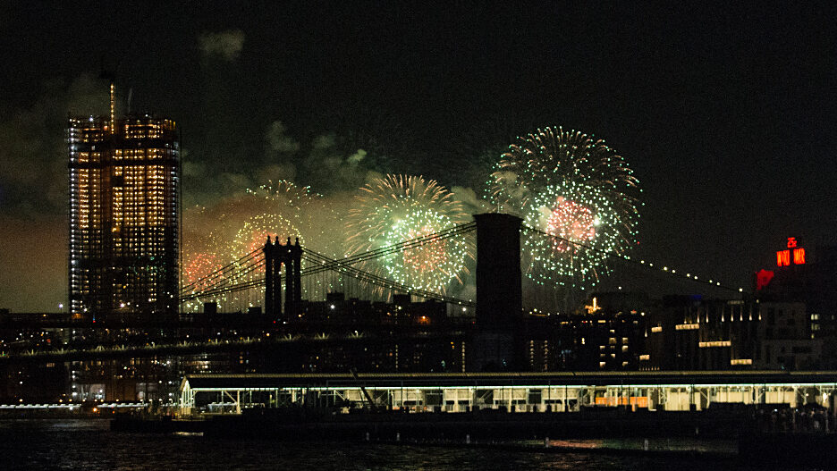 Fourth of July fireworks Macy's