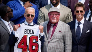 Tom Brady Cracks Election Joke to Biden: 40% ‘Still Don’t Think’ Buccaneers Won the Super Bowl (Video)
