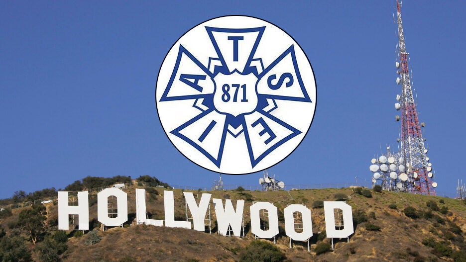 Hollywood sign IATSE
