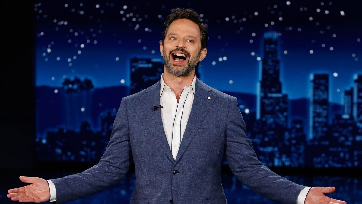 Nick Kroll Adopts Fake Right Wing Persona to Complain about PC Sharks on 'Kimmel' (Video)