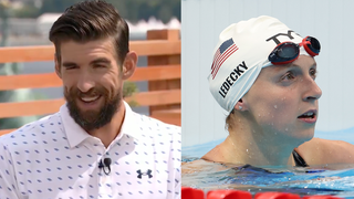 Michael Phelps Says Olympic Swimmer Katie Ledecky Would’ve ‘Destroyed’ Him (Video)