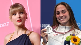 Silver Medalist Emma Weyant Makes ‘Fearless’ Olympic Debut With Taylor Swift Towel (Video)
