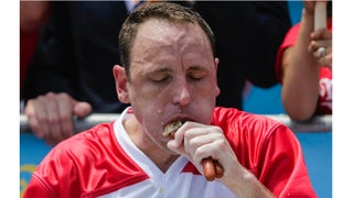 Joey Chestnut Regains Nathan’s Hot Dog Eating Contest Title After Being Banned Last Year