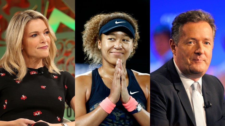 Megyn Kelly, Piers Complain Naomi Osaka Blocked Them After Their
