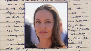 Angelina Jolie afghan girl letter