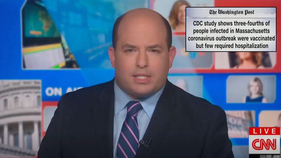 Brian Stelter COVID headlines