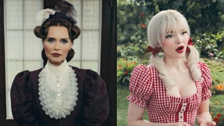 Even Kristin Chenoweth and Dove Cameron Can’t Believe They Aren’t Related in ‘Schmigadoon!’ (Video)