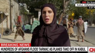 CNN’s Clarissa Ward Wears Hijab to Report From Kabul After Taliban Takeover (Video)