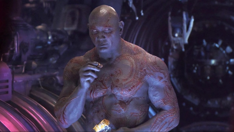 Dave Bautista, o Drax, diz que suas contas no Twitter e Instagram