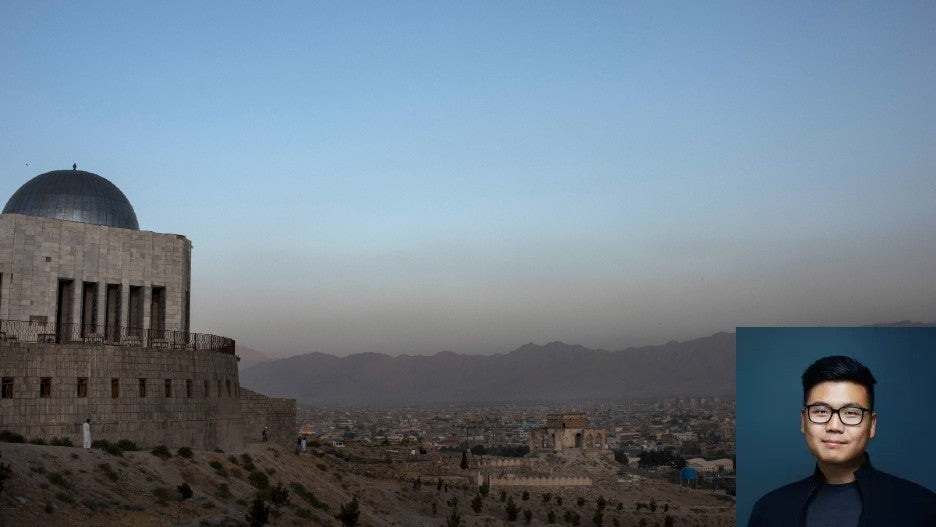 Kabul Skyline / LA Times Marcus Yam