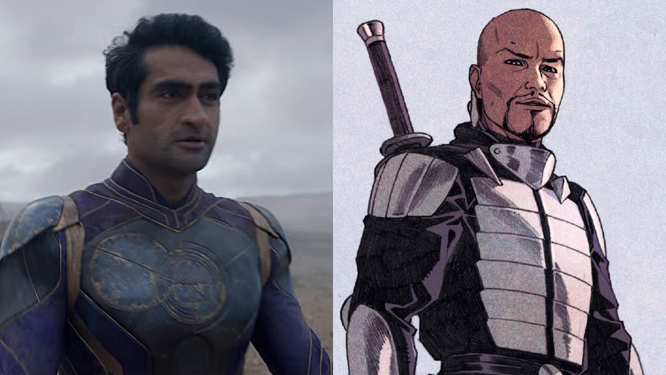Kumail Nanjiani as Kingo in "Eternals" / "Eternals" vol. 5 #5 Kumail Nanjiani as Kingo in "Eternals" / "Eternals" vol. 5 #5