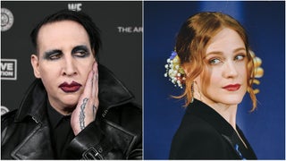 Evan Rachel Wood Gives Marilyn Manson the Finger During Live Performance (Video)