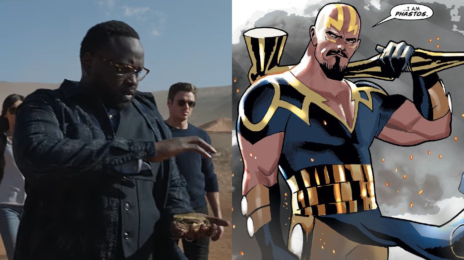 Brian Tyree Henry as Phastos in "Eternals" / "Eternals" vol. 4 #6 Brian Tyree Henry as Phastos in "Eternals" / "Eternals" vol. 4 #6