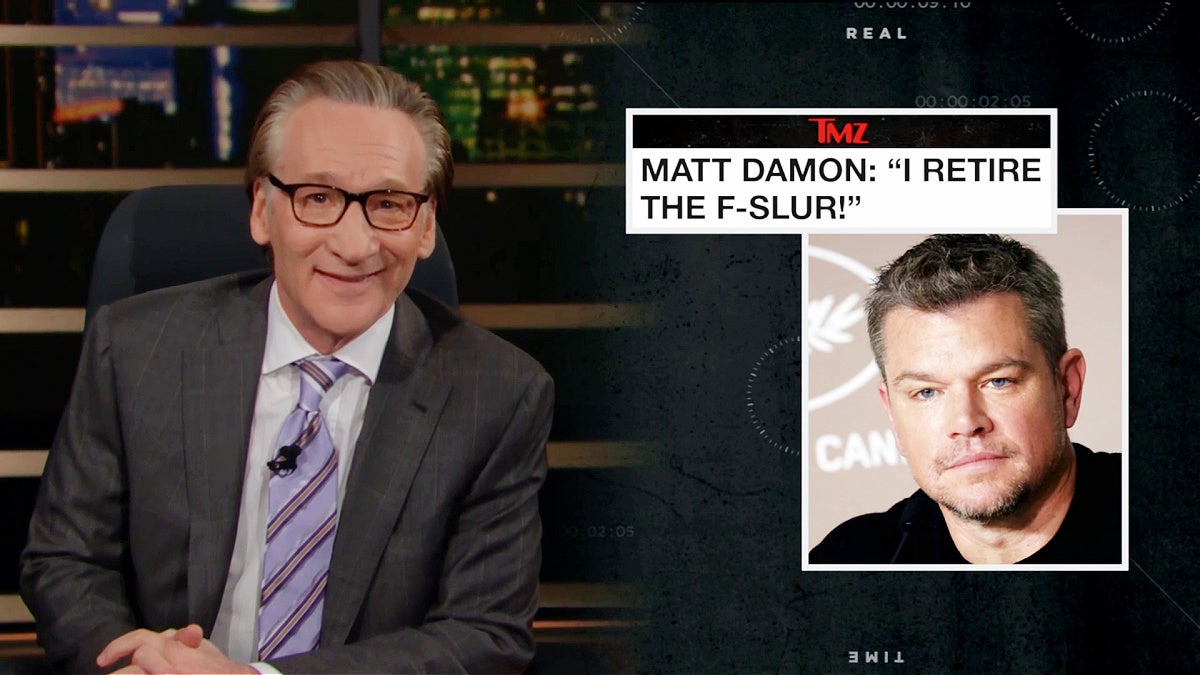 Bill Maher Doesn't Get Why Matt Damon Keeps Being Canceled (Video)