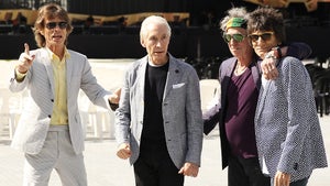 The Rolling Stones members Mick Jagger, Charlie Watts, Keith Richards and Ronnie Wood in 2014