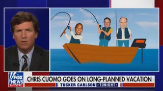 Tucker Carlson Has Chris Cuomo’s Back in Brother Andrew’s Harassment Scandal (Video)