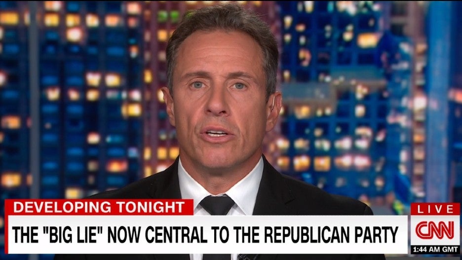 Chris Cuomo Doesn T Mention Accusation Of Sexual Harassment On Cnn Show