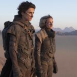 Timothee Chalamet and Rebecca Ferguson in Dune