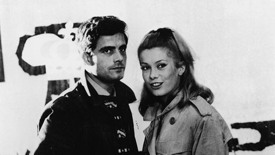 Nino Castelnuovo and Catherine Deneuve