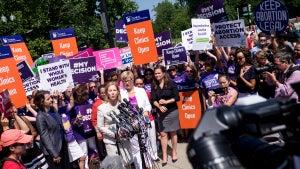 Pro Choice Protesters in Texas 2016