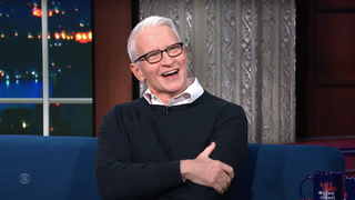 Anderson Cooper Tells ‘Bats–t Crazy’ Story of His Mom Wanting to Carry a Baby for Him at Age 85 (Video)
