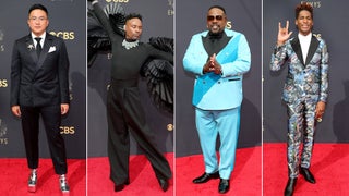 Emmys Red Carpet: See How the Guys Are Standing Out With the Edgiest Looks (Photos)