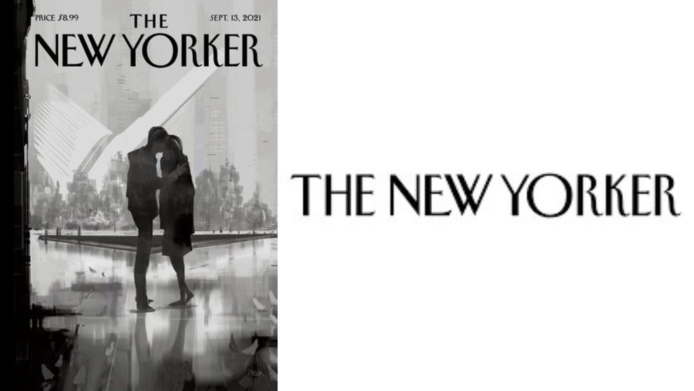 new yorker cover and logo