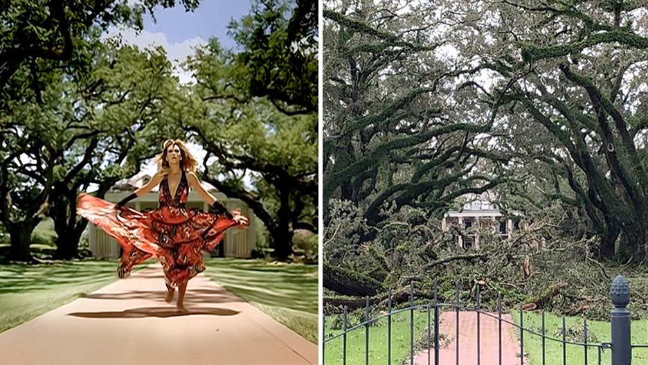 oak alley beyonce louisiana ida deja vu