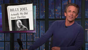 seth meyers billy joel climate change parody