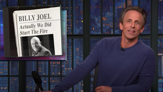 Seth Meyers Turns Billy Joel Classic Into Climate Change Anthem: ‘Actually We Did Start the Fire’ (Video)
