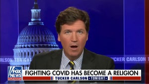 tucker carlson thinks caring about covid is a religion