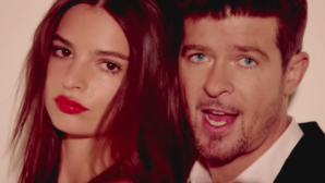 Emily Ratajkowski Says Robin Thicke Groped Her Bare Breasts on Set of