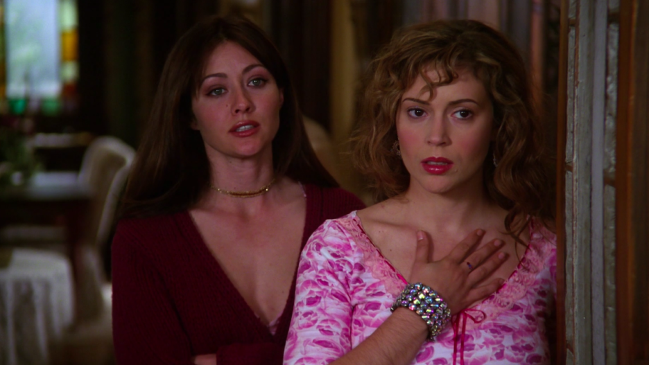 Charmed Alyssa Milano Shannen Doherty on Set Drama