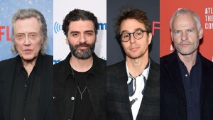 Christopher Walken, Oscar Isaac, Sam Rockwell and Martin Mcdonagh