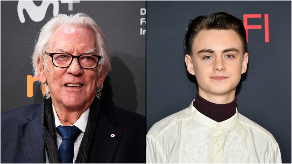 Donald Sutherland Jaeden Martell Mr Harrigan's Phone