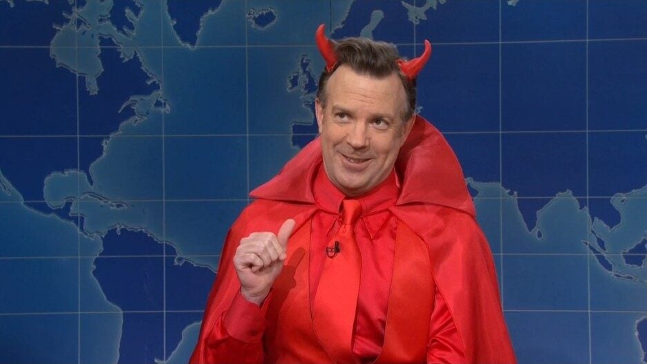 Jason Sudeikis as the Devil on SNL